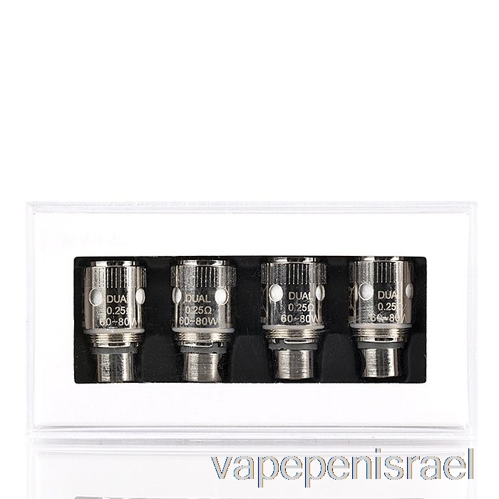 סלילי החלפת כתר Vape Israel Uwell חד פעמי 0.5ohm סלילים כפולים